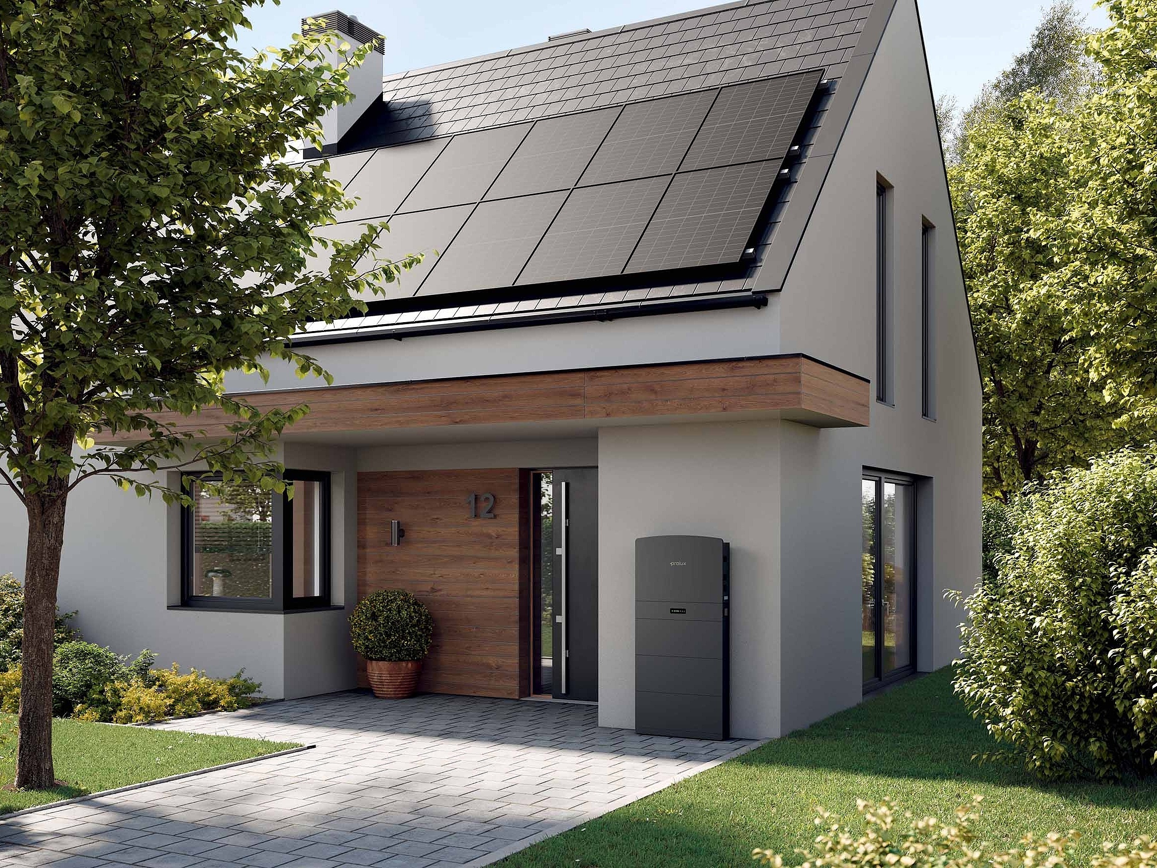 Solarstrom speichern – geht auch mit Außenaufstellung