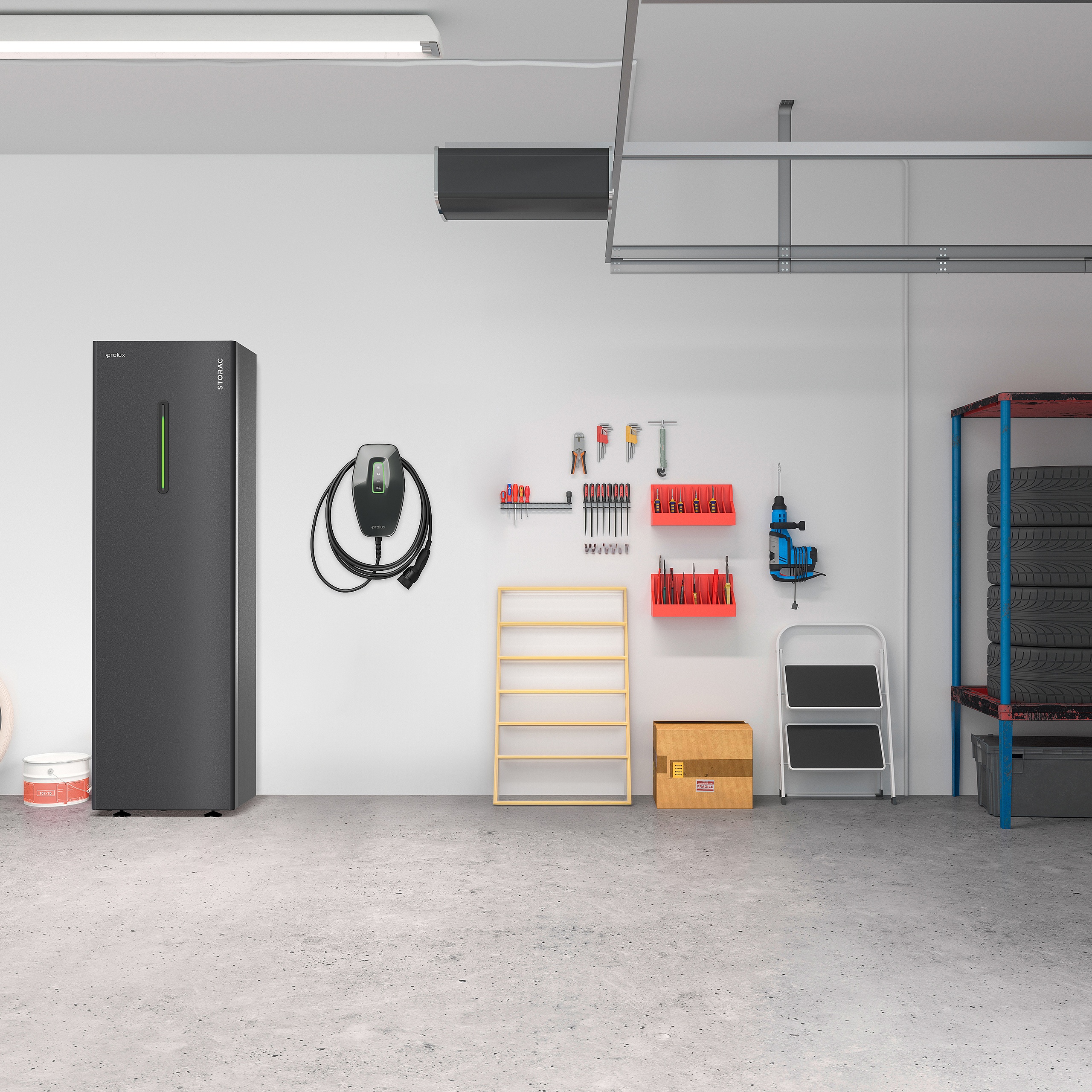 Clean Garage Interior