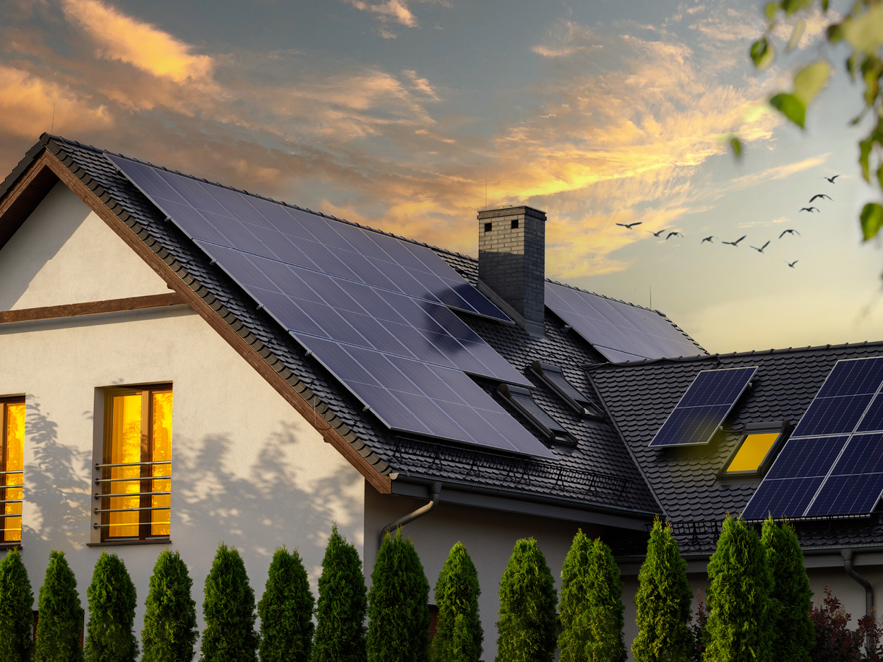 Ein Haus mit Solaranlage braucht einen Energiespeicher Ein Haus mit Solaranlage braucht einen Energiespeicher